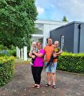 Niels & Larissa met kinderen